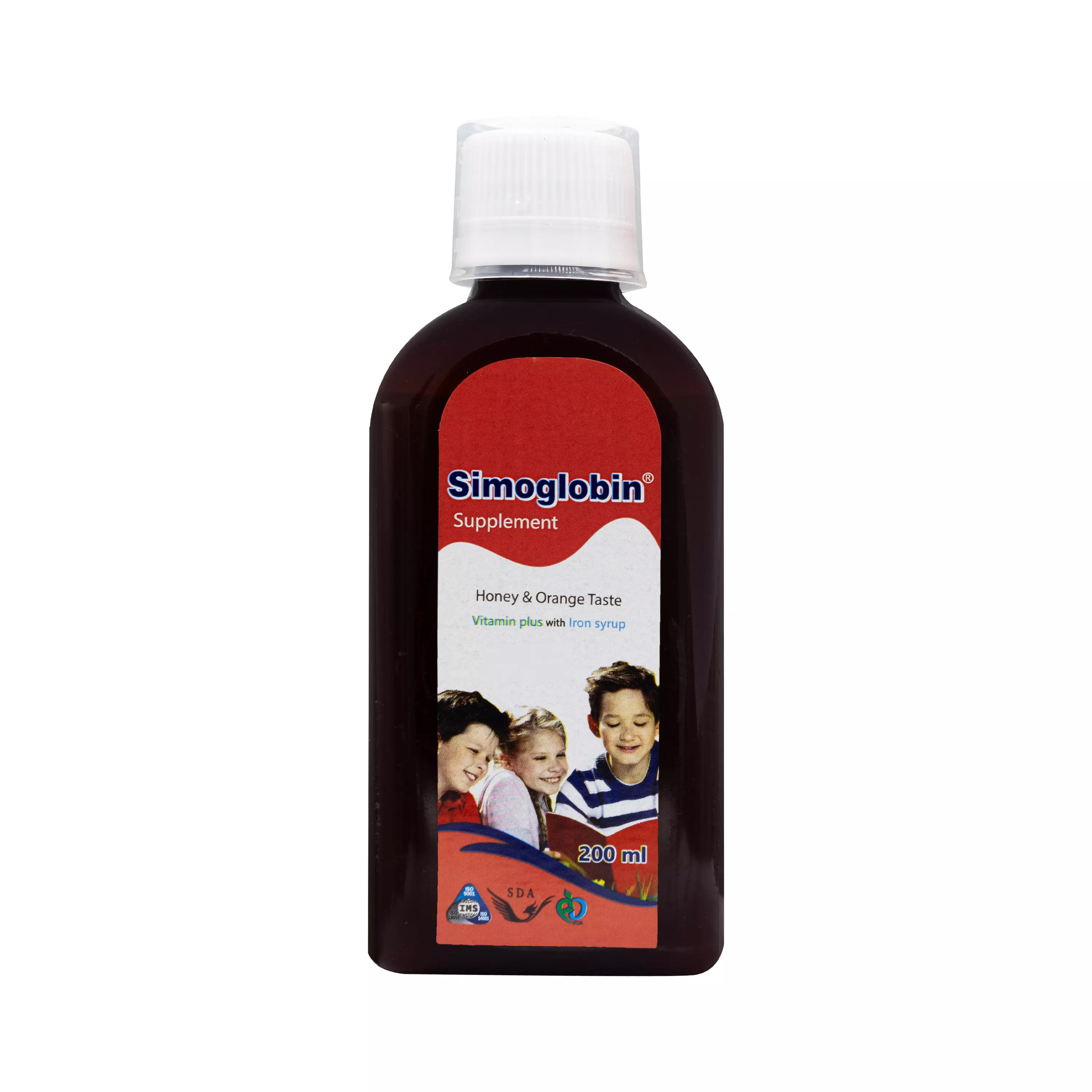 شربت سیموگلوبین کتابی 200 میلی لیتر سیمرغ